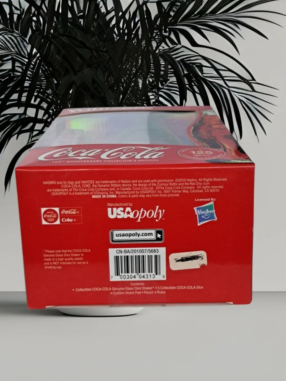 New Yahtzee Coca-Cola 125th Anniversary Collector's Edition Game Soda